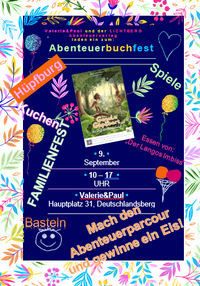 Flyer Abenteuerbuchparty